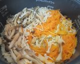 きのこ（冷凍）の炊き込みご飯作り方4写真