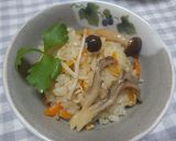 きのこ（冷凍）の炊き込みご飯作り方6写真