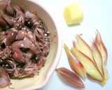 §ほたるいかの生姜蜂蜜§甘辛煮 作り方1写真