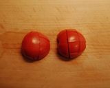 時間のない朝につくろう！1分トマトサラダ作り方1写真