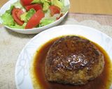 いつでもできる☆ワイルドハンバーグ♪作り方9写真