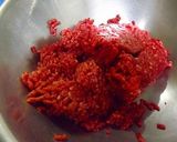 セロリが入った１００％ビーフのハンバーグ作り方6写真