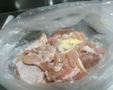 ジューシーうまーい♪鶏もも肉の塩みぞれ煮作り方1写真
