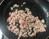 節約レシピ!親子丼みたいなひき肉卵とじ丼作り方2写真