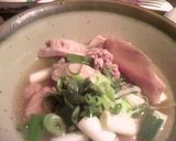 本マグロのカマでカマトロの刺身・ねぎま汁作り方6写真