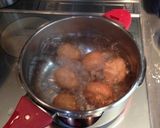 コンビニ風の塩味半熟卵作り方1写真