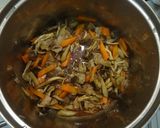 豚バラ肉のこってりご飯作り方2写真