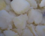 クリームチーズでタラモサラダだワン作り方1写真