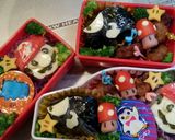 キャラ弁(^-^)vマリオカート弁当♪作り方4写真