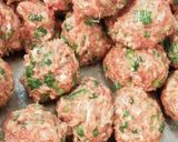 冷凍保存可ふっくら旨い餃子味のニラ肉団子作り方3写真