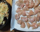 鶏肉と千切り野菜のチーズ焼き作り方4写真