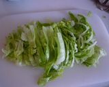 簡単、素麺サラダ!作り方1写真