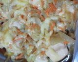 鶏肉と千切り野菜のチーズ焼き作り方5写真