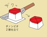 ✥ダノンビオinチョコムース✥作り方2写真