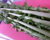 大根の葉とじゃこのごま油炒め作り方1写真