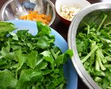 大根の葉とじゃこのごま油炒め作り方3写真