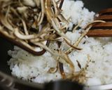 舞茸ガーリックライス作り方5写真