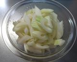 白だしとレモンでさっぱり♪セロリの漬物作り方1写真