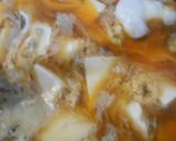 絹ごし豆腐とたけのこ煮入り玉子丼作り方10写真