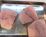めかじきのケチャップチーズ焼き作り方2写真