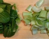簡単☆チンゲン菜とツナのゴマ炒め♪作り方1写真