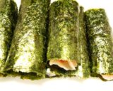 ささみの梅しそ海苔巻き焼き作り方5写真