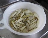 イタリアン風ごぼうのバジリコ炒め作り方1写真