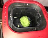 抹茶ベーグルin甘納豆♡チョコ作り方1写真