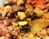 しょうが焼き…余りでキムチチャーハン♪作り方7写真