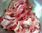 茄子と豚肉の味噌オイスターソース炒め作り方3写真