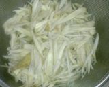 おふくろの味。きんぴらごぼう作り方2写真