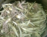 おふくろの味。きんぴらごぼう作り方4写真