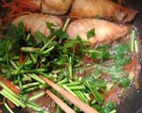 鰆とセリの中華煮作り方4写真