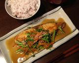 鰆とセリの中華煮作り方5写真