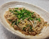 簡単☆もやしと豚ひき肉の炒め物☆作り方4写真