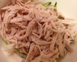 塩麹蒸し鶏とキュウリの簡単中華マヨサラダ作り方6写真