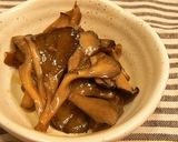 マイタケのポン酢炒め★かんたんおつまみ作り方4写真
