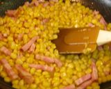■たっぷりコーンのバター混ぜご飯■作り方2写真