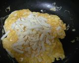 チーズたっぷり☆いり卵作り方3写真
