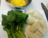 簡単☆青梗菜と豆腐のあんかけ作り方1写真
