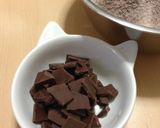 生クリームでチョコパウンド作り方1写真