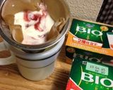 ダノンビオで！ダイエットサンド♫作り方1写真