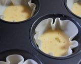 キャベツとハムのチーズカップ作り方3写真