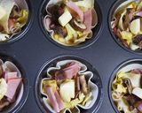 キャベツとハムのチーズカップ作り方4写真