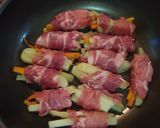 甘辛ダレで肉巻き♪作り方5写真