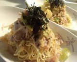 予想を上回る旨さ！絶品タラコ塩 焼きそば作り方9写真