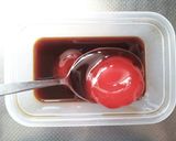 ◎醤油漬け卵で卵かけご飯風おにぎり♪*゜作り方3写真