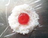 ◎醤油漬け卵で卵かけご飯風おにぎり♪*゜作り方4写真