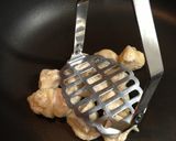 餅で大好きなピザ作り方3写真