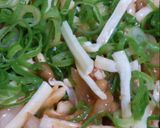 あげ袋の納豆キムチーズ作り方1写真